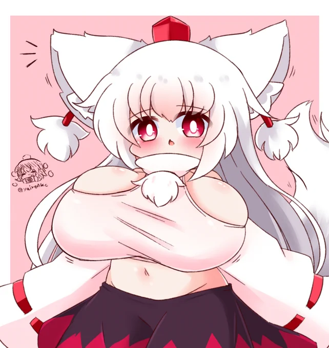 ふわふわ #犬走椛 #東方Project