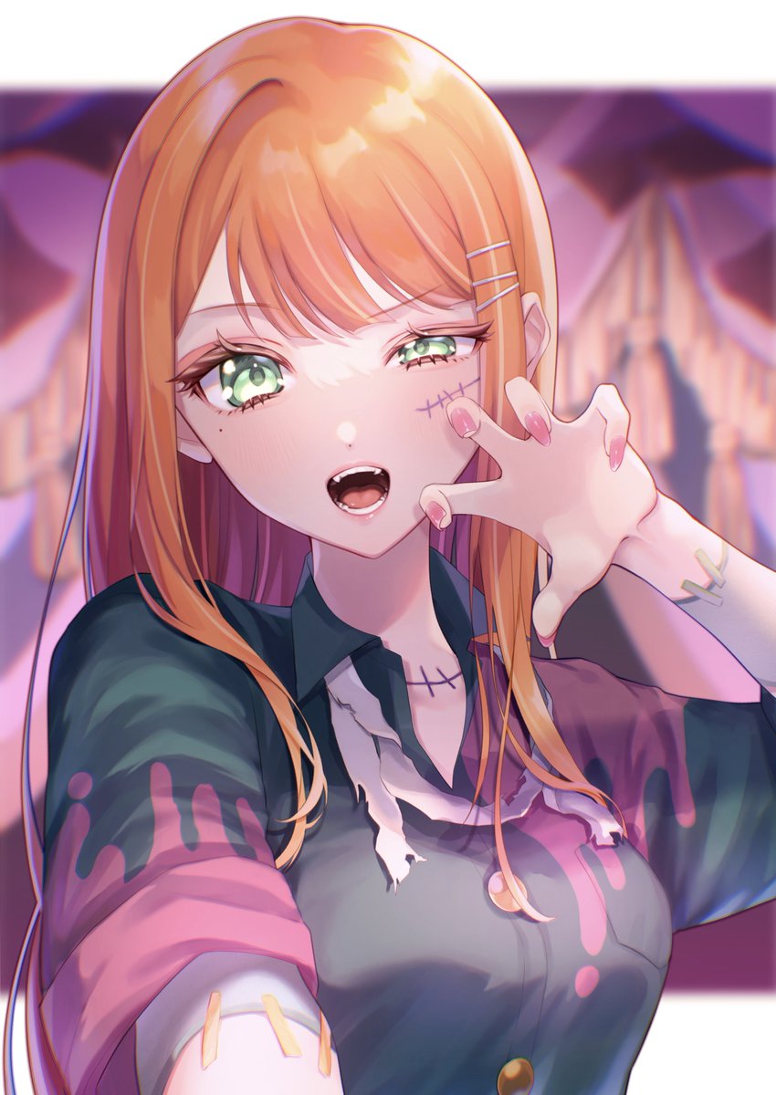 SNWCTMDC's tweet photo. がお〜
 #学マス  #紫雲清夏 https://t.co/8UaJpX0BDT