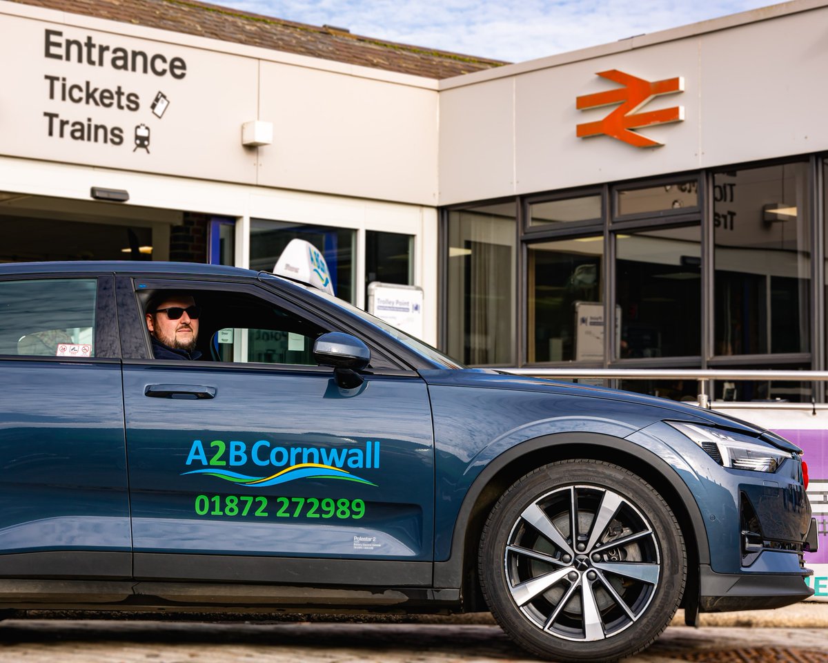 Off the train and ready to roll? 🚖
Catch an A2B taxi at Truro Train Station and let’s get you where you need to go!

📲 Download our app bit.ly/A2BTaxis
📞 01872 272989
🌐 a2btaxistruro.com
-
-
-
-
#A2B #A2BTaxis #Taxi #App #Download #Cornwall #A2BTruro #Truro