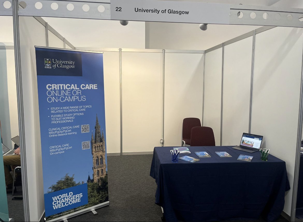 UofG Critical Care MSc (@uofgcritcaremsc) on Twitter photo Come visit us at the Glasgow University stand <a href="/BACCNUK/">BACCN 💙</a> conference! We would love to talk to you about the on campus MSc Critical Care & online MSc Clinical Critical Care. Lots of opportunities to gain further knowledge in critical care <a href="/MoAlHaddad2/">Mo Al-Haddad</a> <a href="/ProfMalcolmSim/">Malcolm Sim</a> <a href="/UofGMVLS/">UofG MVLS</a> Come visit us at the Glasgow University stand <a href="/BACCNUK/">BACCN 💙</a> conference! We would love to talk to you about the on campus MSc Critical Care & online MSc Clinical Critical Care. Lots of opportunities to gain further knowledge in critical care <a href="/MoAlHaddad2/">Mo Al-Haddad</a> <a href="/ProfMalcolmSim/">Malcolm Sim</a> <a href="/UofGMVLS/">UofG MVLS</a>