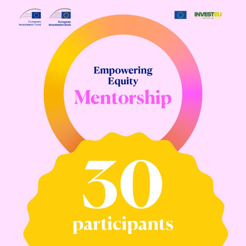 EIF_EU's tweet photo. Key stats from our #EmpoweringEquity Mentorship programme:
🙋🏻‍♀️ 7 mentors responding to 60+ requests to support the new generation of female fund managers.
📲 1 webinar on private credit with approx. 30 participants.
Interested in joining? Send us your questions!

#EIBAdvisory