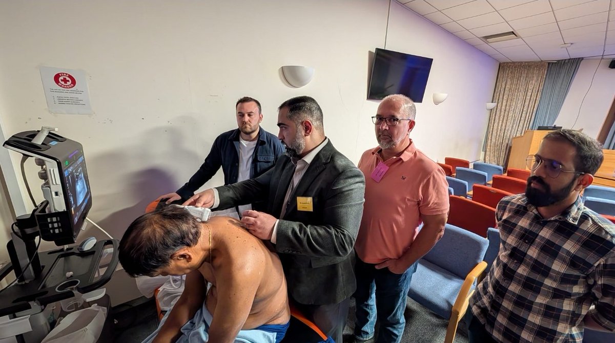 It was great to teach the next generation of Regional Anaesthetists at Wexham Park Hospital.