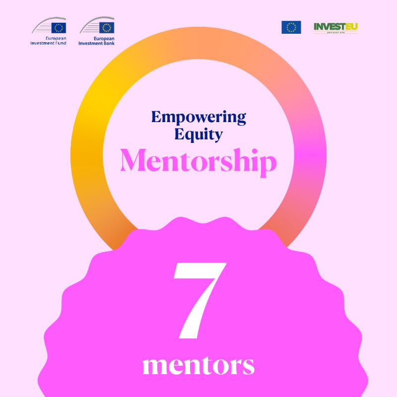 EIF_EU's tweet photo. Key stats from our #EmpoweringEquity Mentorship programme:
🙋🏻‍♀️ 7 mentors responding to 60+ requests to support the new generation of female fund managers.
📲 1 webinar on private credit with approx. 30 participants.
Interested in joining? Send us your questions!

#EIBAdvisory