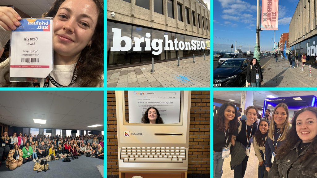 Signify Digital (@signifydigital) on Twitter photo Georgia Layzell headed to the beach last week for <a href="/brightonseo/">brightonSEO</a> - here are her 4 takeaways...
1. AI isn’t taking our jobs, it’s automating it
2. A holistic approach to marketing is key
3. Creating valuable, topical content is vital
4. Brand is dominating the search engine Georgia Layzell headed to the beach last week for <a href="/brightonseo/">brightonSEO</a> - here are her 4 takeaways...
1. AI isn’t taking our jobs, it’s automating it
2. A holistic approach to marketing is key
3. Creating valuable, topical content is vital
4. Brand is dominating the search engine
