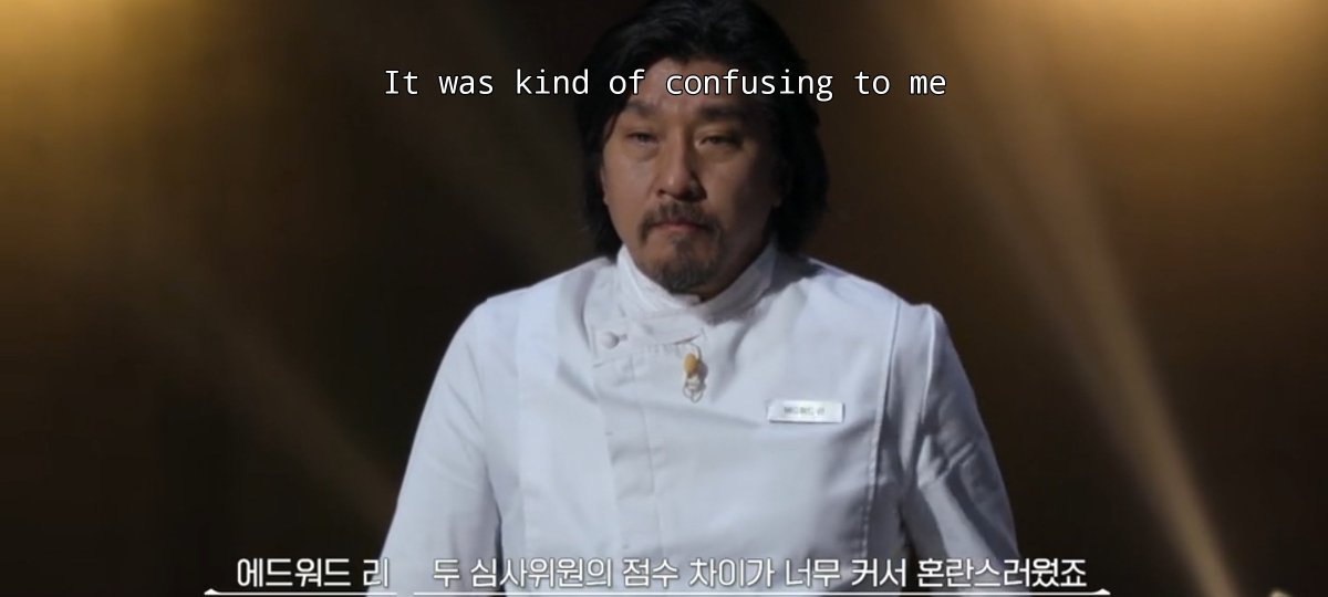 alienreveuse's tweet photo. The Black Spoons revealed his true identity and won the competition, but Edward Lee found something deeper—his Korean name 

Congrats for you two ✨✨🎉
#CulinaryClassWars https://t.co/q4xmZQ9afQ