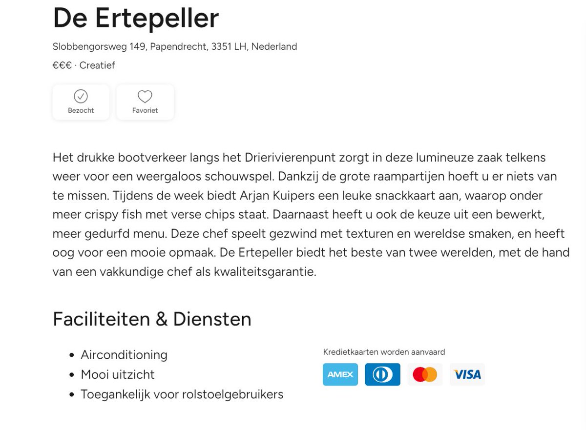 Ik was gisteren aanwezig bij de <a href="/MICHELINgidsBNL/">Guide MICHELIN Gids</a> uitreiking, en we zijn ontzettend trots dat De Ertepeller een prachtige vermelding heeft gekregen in de Michelin Gids 2024! 

Met het adembenemende uitzicht op het Drierivierenpunt en de verfijnde creaties van ons getalenteerde