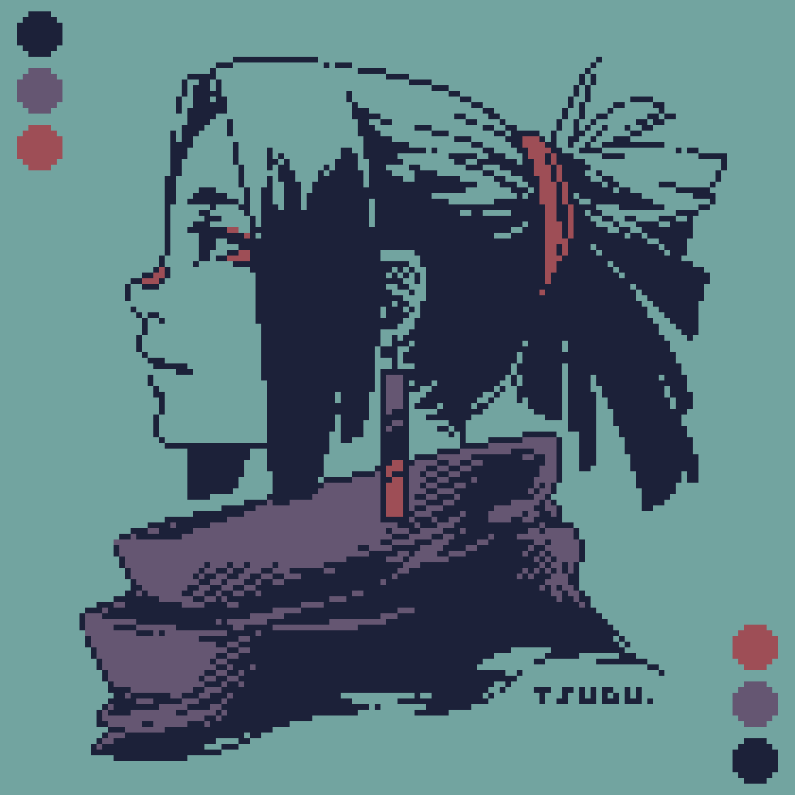 tsugu5656's tweet photo. NO.208 #dotpict #pixelart #ドット絵 https://t.co/naKYzOURH3