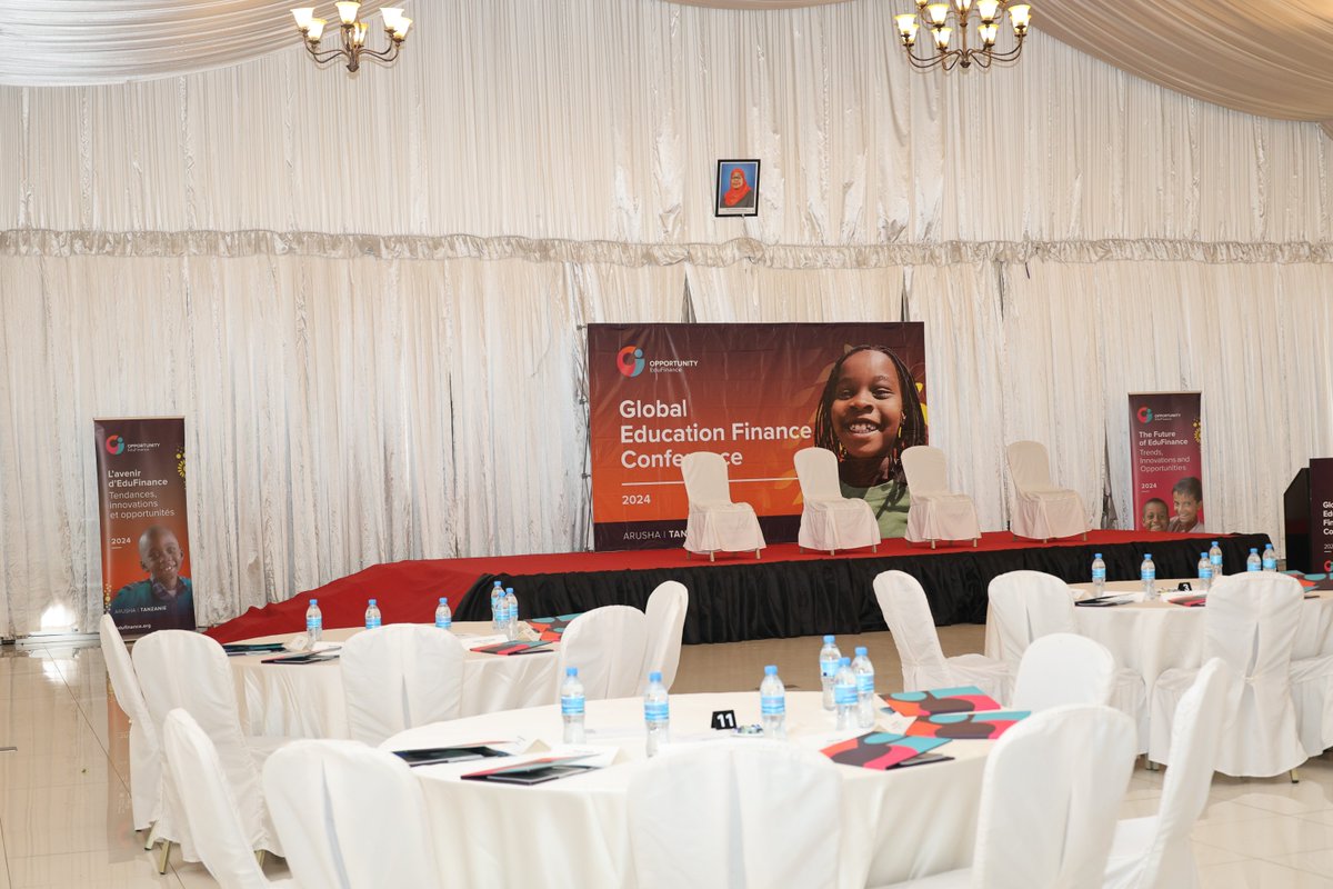 OIEduFinance's tweet photo. All set for the Global Education Finance Conference in Arusha, Tanzania! 🇹🇿

#EducationFinance #globaleducationfinance2024 https://t.co/exVVpjnART