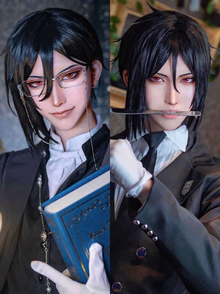 【黒執事🌹black butler 】　cosplay 

1人セバスチャン