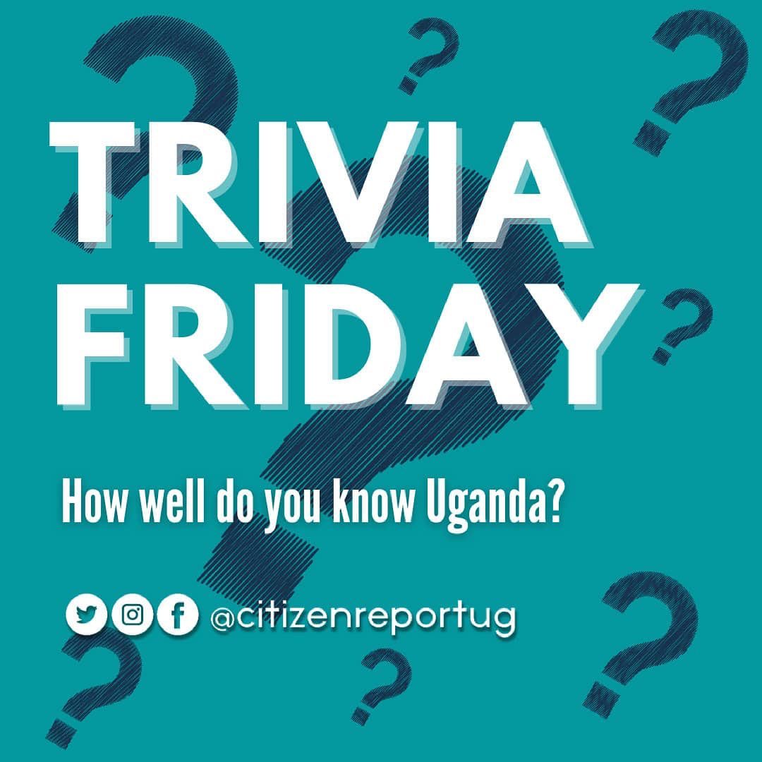 CitizenReportUG's tweet photo. Game time! Test your knowledge of Uganda with our weekly quiz. #TriviaFriday

https://t.co/2jSJdzL8Ou https://t.co/mABwiXITrb