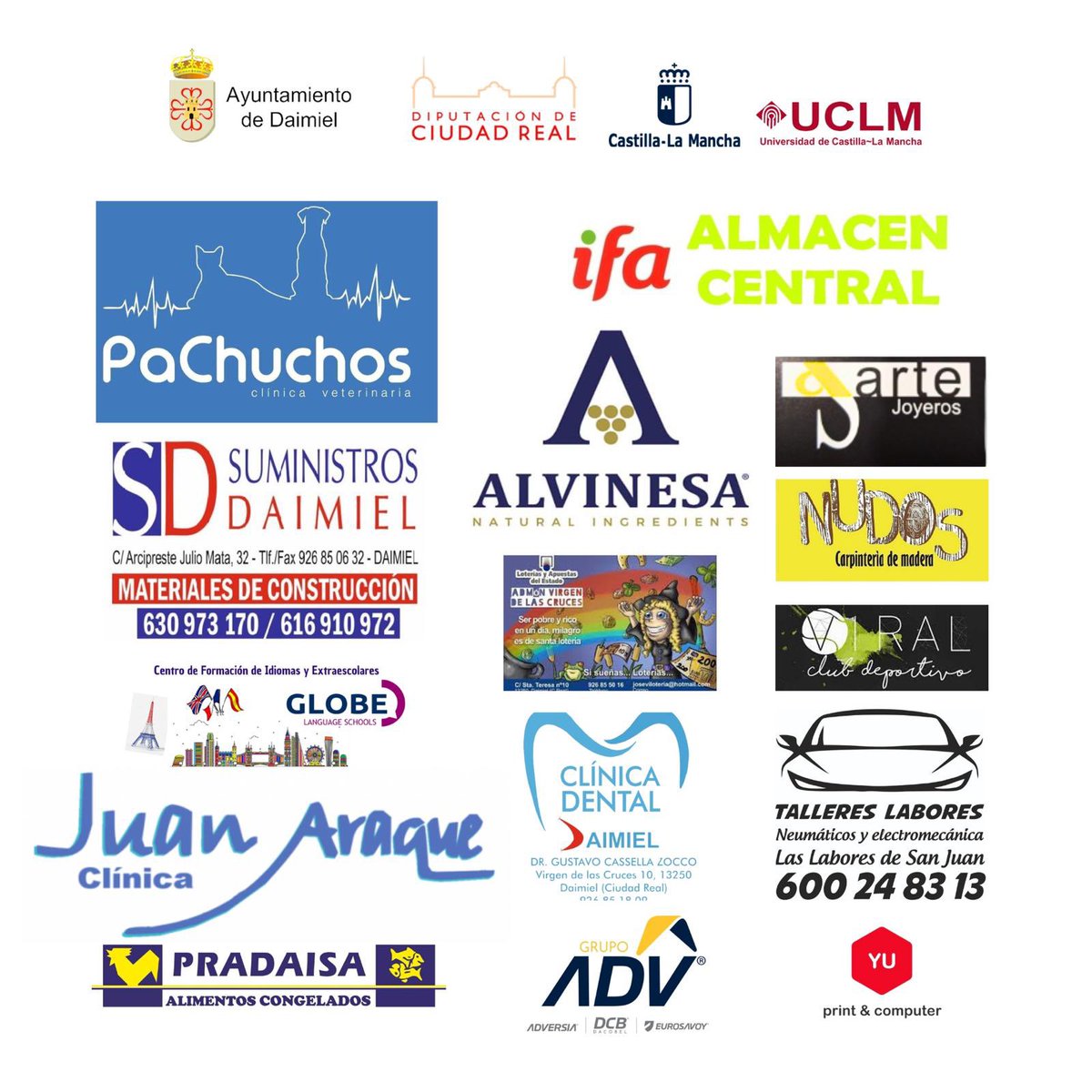 🔜 PRÓXIMO PARTIDO | J. 1 ⚽

📆 Sábado 12/10
🏆 Liga UCLM 1ª Autonómica Preferente Femenina 
🕐 18:00 Horas
🏟️ Ntra. Señora Del Carmen 
🆚 E.F.B. Jesus De La Ossa

#DaimielFutFem
#123abocaos 
#ligauclm