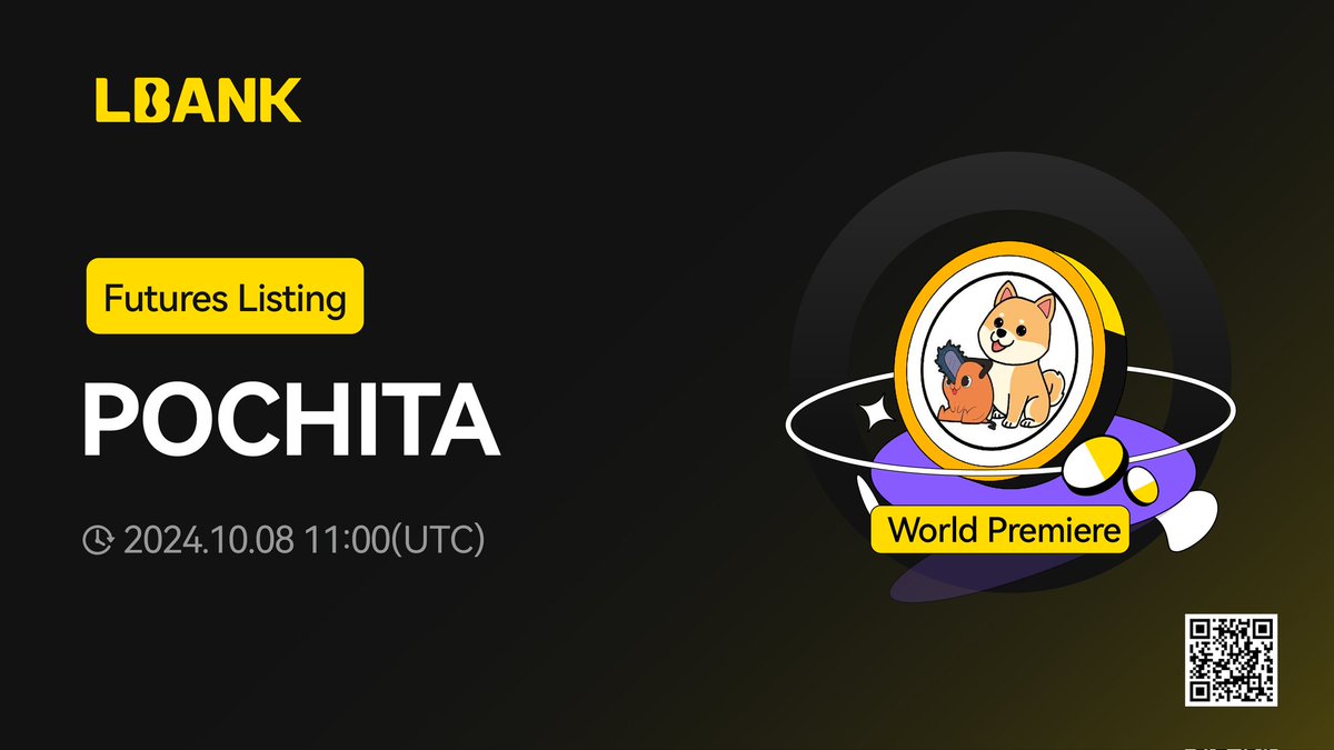 LBankFutures's tweet photo. 🌎World Premiere #LBankFutures New Listing🚀

🐕$POCHITA perpetual with up to 50x leverage now live on #LBank ! @PochitaSolCTO 

💰Start trading:  https://t.co/0bnaEsv7ma

⚡️For more details and updates: 
https://t.co/mZzy28mUvx

#Pochita