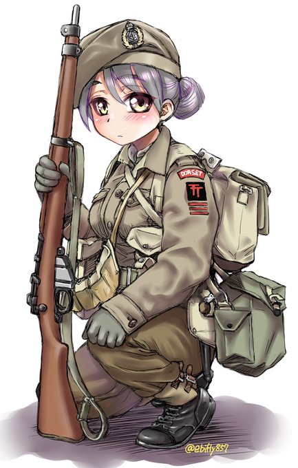 rkgk 第50歩兵師団ドーセットシャー第1大隊娘 