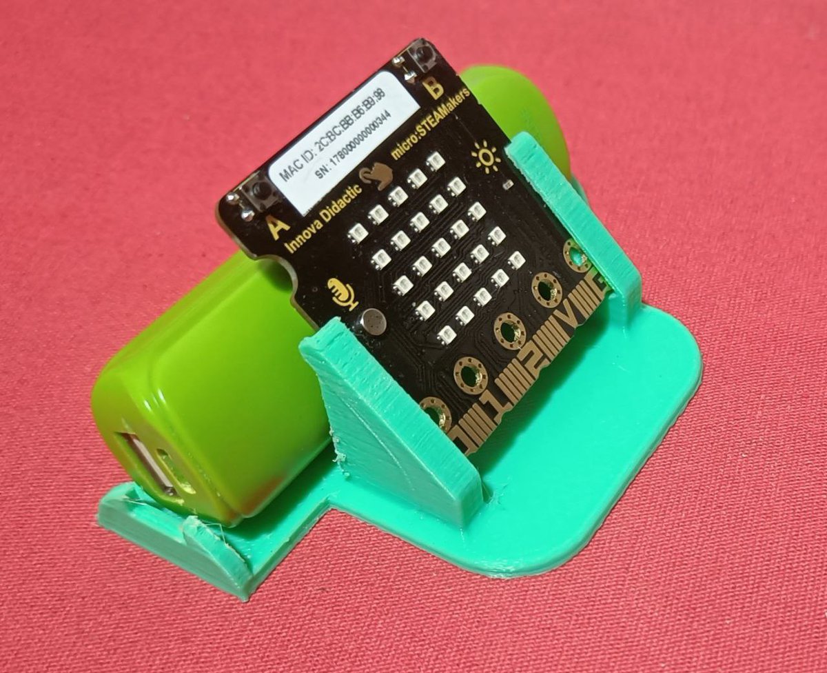 Hoy <a href="/JordiMayne/">Jordi Mayne</a> nos comparte dos soportes 3D para la ESP32 #microSTEAMakers : con o sin PowerBank. Los podéis descargar de su <a href="/github/">GitHub</a> 
👇👇👇
github.com/maynej/Micro-S…
😊😘Gràcies Jordi.
<a href="/arduinoblocks/">arduinoblocks</a> <a href="/microblocksfun/">MicroBlocks - @microblocks.bsky.social</a> <a href="/Innovadidactic/">Innova Didactic</a>