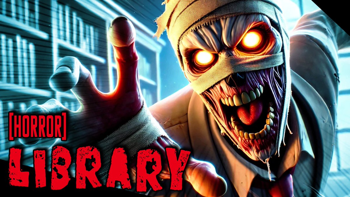 O2D_promotion's tweet photo. 『【Horror】Library』

MAP CODE：9951-5654-9130

Can you investigate the library, break the curse of the forbidden book and solve the case?
（図書館を調査し、禁書の呪いを解いて事件を解決できるか？）
3 Endings / Proximity Chat / Horror＆Escape

#Fortnite 
#UEFN https://t.co/xzX9Hv0cnv
