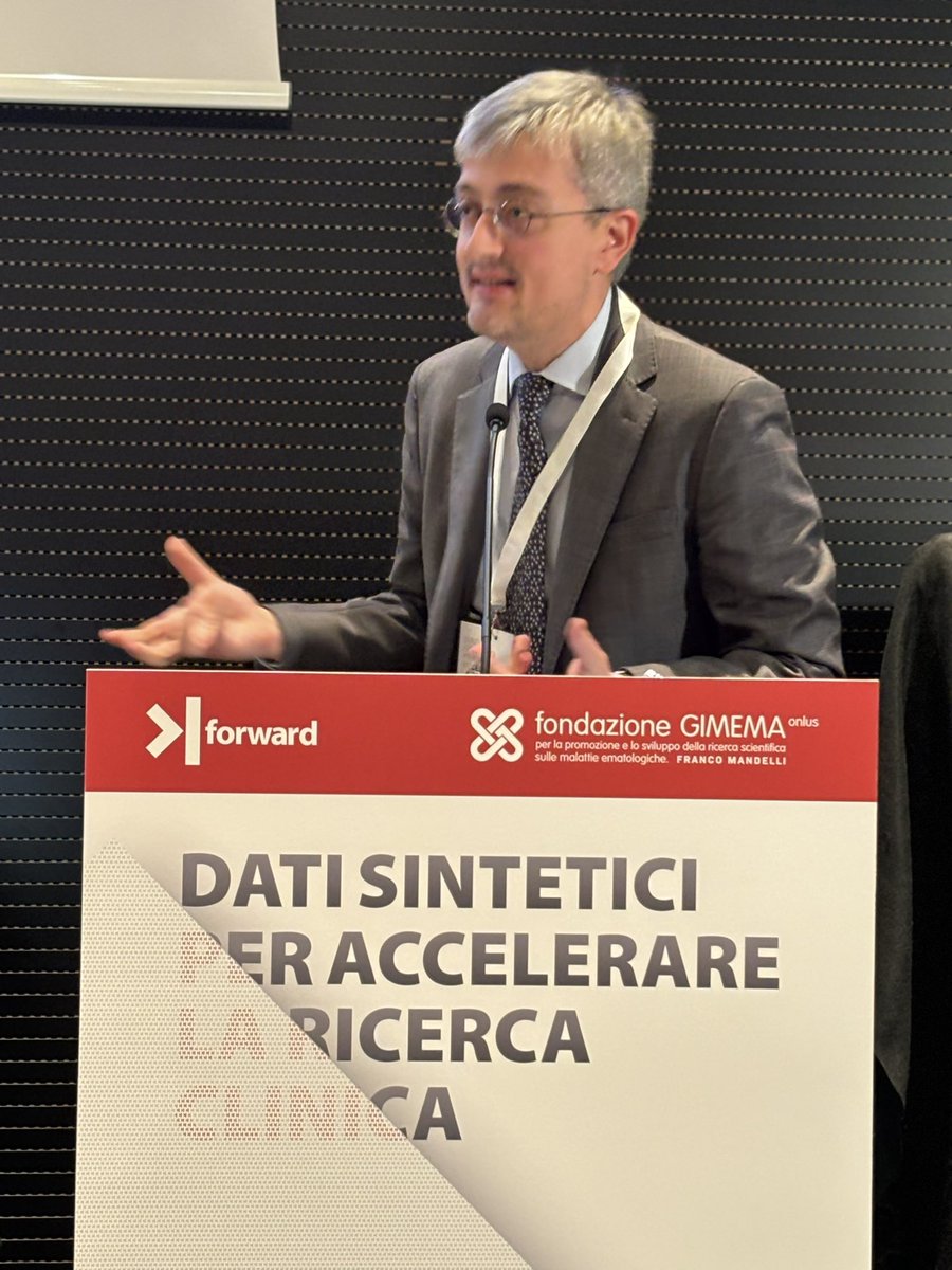 lucadf's tweet photo. Le nuove complesse frontiere della intelligenza artificiale rischiano di emarginare dalla ricerca clinica i piccoli centri di ricerca e cura che domani potrebbero utilizzare i risultati degli studi stessi?
Gennaro Daniele @AIOMtweet
@forwardRPM #OneWord24
@FGIMEMA https://t.co/mTPI6tkx2D