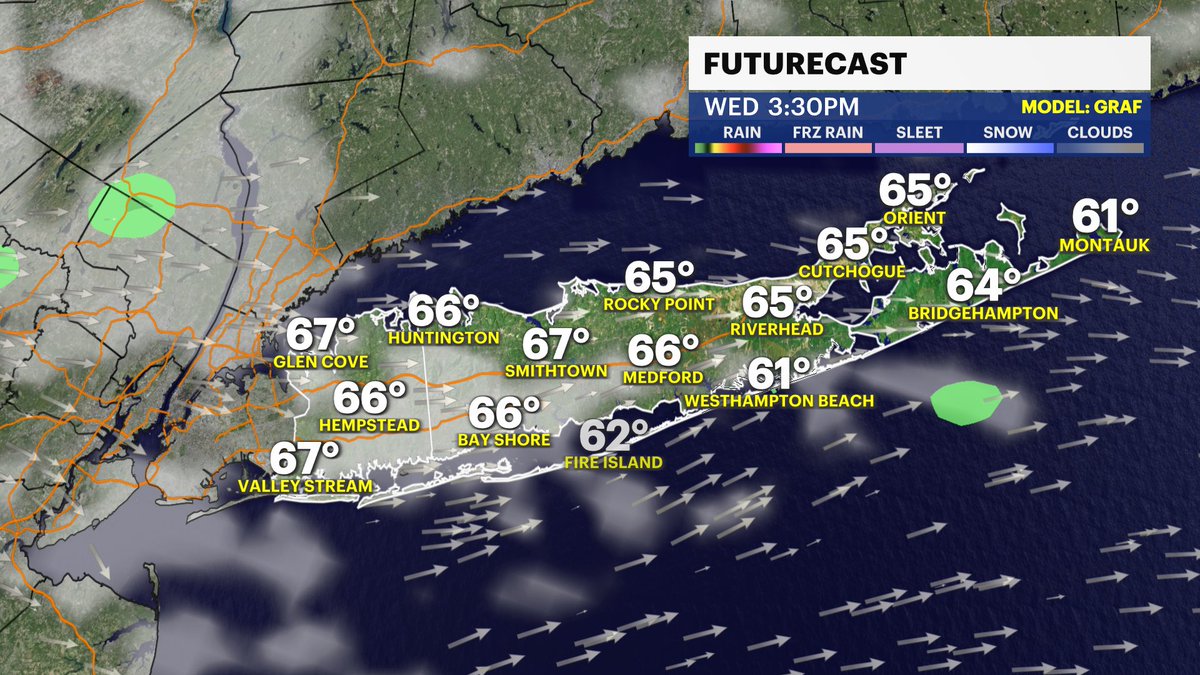 kristycampanawx's tweet photo. LONG ISLAND
All eyes are on #HurricaneMilton and our thoughts remain with #Florida. 🙏
Back at home we will see dry and
#seasonable conditions with plenty of sunshine. Enjoy the #fall weather! 🍂
Your full 10 day forecast- https://t.co/e84PmbKBwG https://t.co/ZTpMYQ6woi
