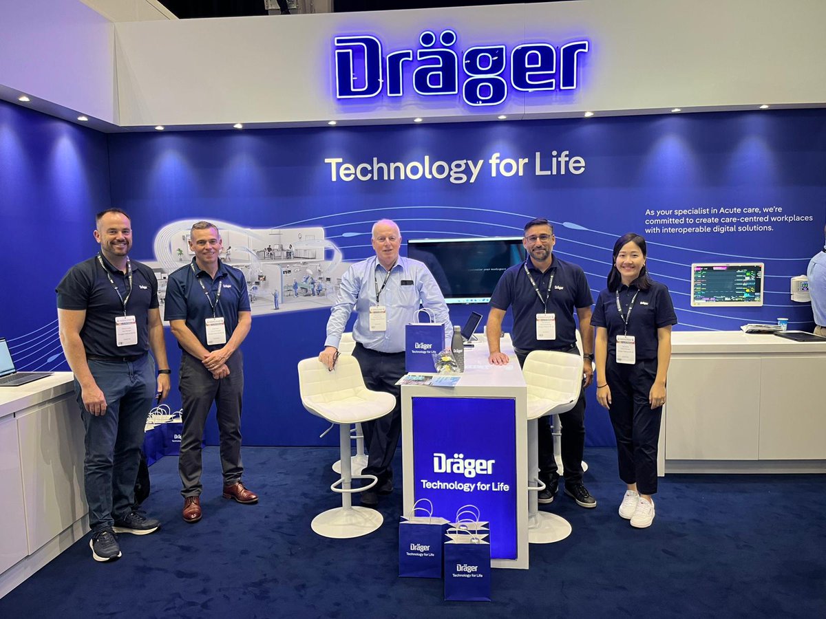 🚨 Day 1 at Healthcare Estates in Manchester! 🚨
Visit us at Stand B21 and discover our "Technology for Life" innovations. Don’t miss out – we’re here today and tomorrow! #HealthcareEstates #Draeger #TechnologyForLife