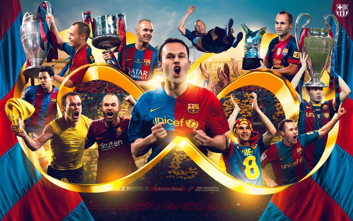Don Andrés, tu fútbol será siempre infinito.