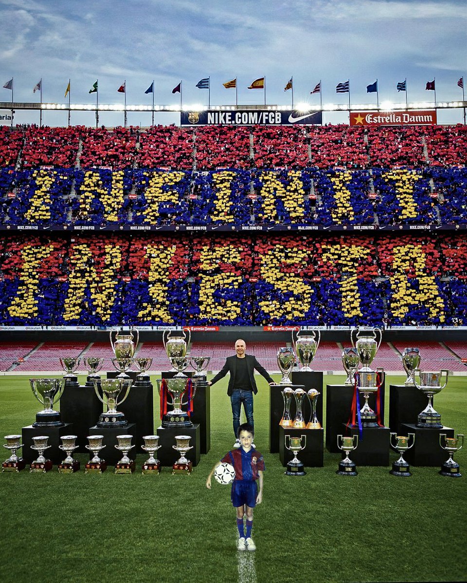 Barzaboy's tweet photo. Gràcies @andresiniesta8 💙❤️ https://t.co/Fh4qkYGaRQ
