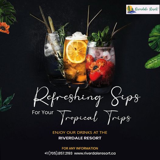 ResortOntario's tweet photo. 🍹 Sipping on summer vibes: From timeless classics to inventive concoctions! 🌞✨
✨️Give us a call at 705 857-2193✨️
Our Website: https://t.co/Ta8UC4OVIo
#CocktailCreations #RefreshingSips #cocktails #riverdale https://t.co/zafO0EULxJ