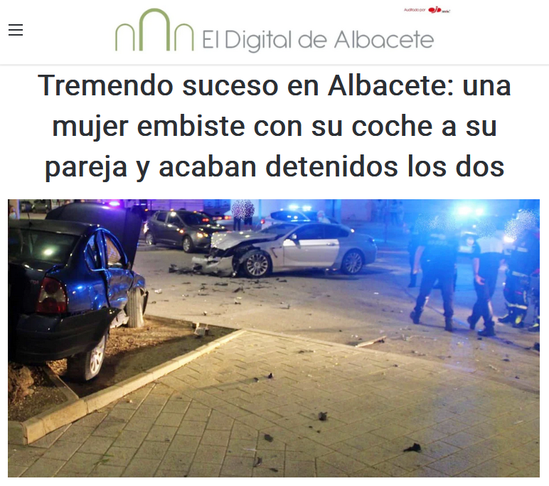 FundaHOM's tweet photo. ·Una pareja tiene una pelea en una discoteca y se acaban yendo, cada uno en su coche.
·Ya en la calle, la mujer lo embiste provocando un accidente.
·Cuando llega la policía, la detiene a ella por violencia doméstica y a él por violencia de género.🤡
https://t.co/2SC0vHYFio https://t.co/PtTUCBid4N