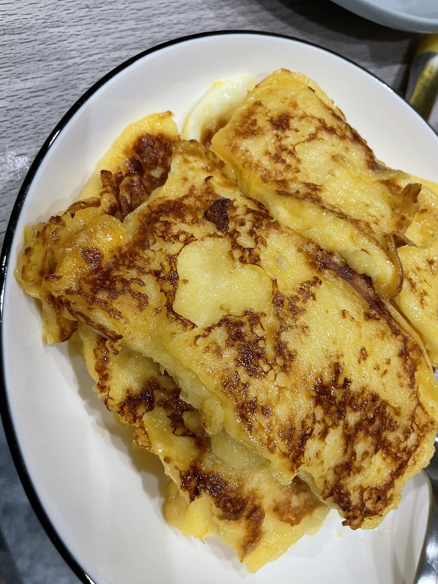 りつがフレンチトースト作ってくれた❕