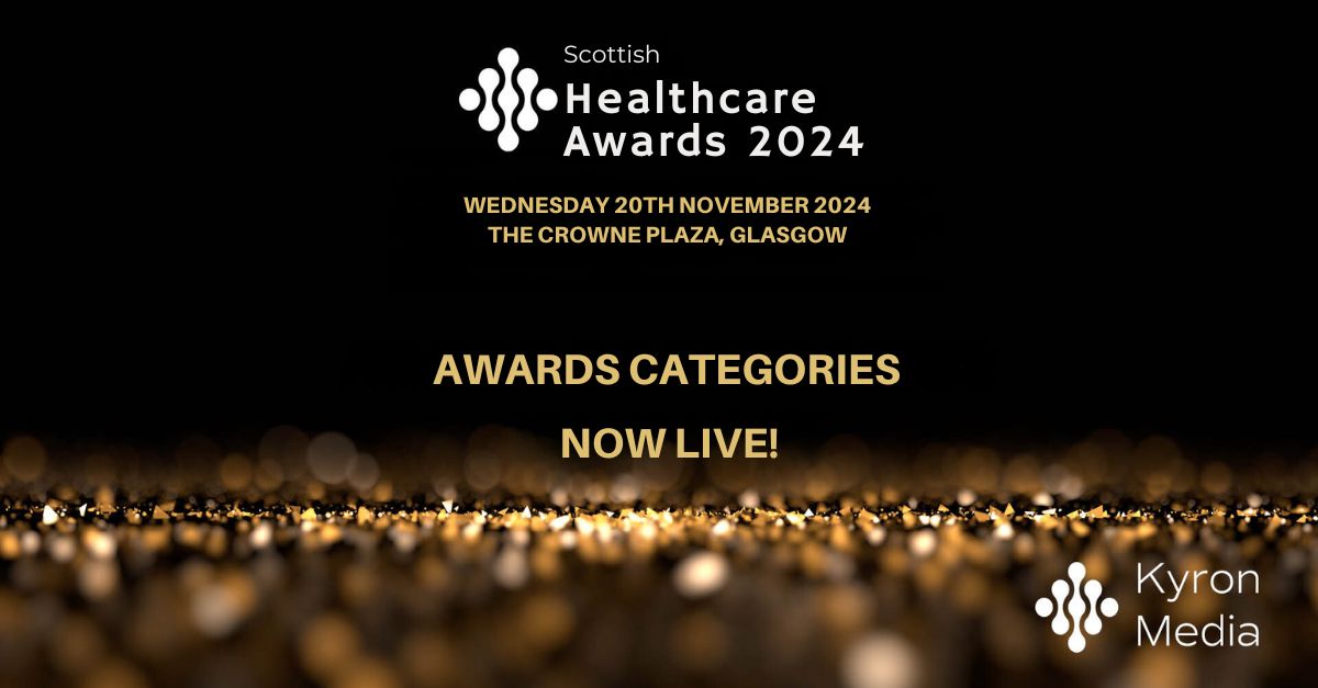 Scottish Healthcare Awards 2024! 🏆

Join us on 20th Nov 2024 at The Crowne Plaza, Glasgow, to celebrate Scotland's incredible healthcare achievements!

Applications now open—don’t miss out!

Apply here: kyronmedia.co.uk/scotland-healt…

#SHA24 #ScottishHealthcareAwards2024 #KyronMedia