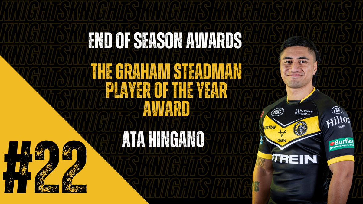 York RLFC Knights (@yorkrlfc) on Twitter photo ππ¨π ππ°ππ«ππ¬ πππππͺ©π
The Graham Steadman Player of the Year goes to <a href="/AtaHingano/">Mafoa'aeata Hingano</a>
πAward sponsored by <a href="/GEMCSYorkLtd/">GEM Construction (York)</a>
π€Player sponsored by Fox Red Wealth Management
#RiseUp | #WeAreYork βοΈ ππ¨π ππ°ππ«ππ¬ πππππͺ©π
The Graham Steadman Player of the Year goes to <a href="/AtaHingano/">Mafoa'aeata Hingano</a>
πAward sponsored by <a href="/GEMCSYorkLtd/">GEM Construction (York)</a>
π€Player sponsored by Fox Red Wealth Management
#RiseUp | #WeAreYork βοΈ