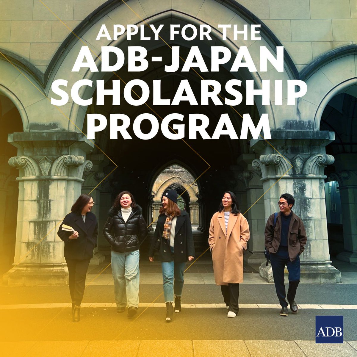 opportunitiesfy's tweet image. 🚀 Apply for the ADB-Japan Scholarship Program (JSP) with 135 grad scholarships! 🌍🎓 Covers tuition, living, travel, and more. Apply 6 months before intake! 📅

👉 wp.me/p23f03-bdT

 #Scholarships #GradStudies #ADBJSP #CareerGrowth #GlobalDevelopment