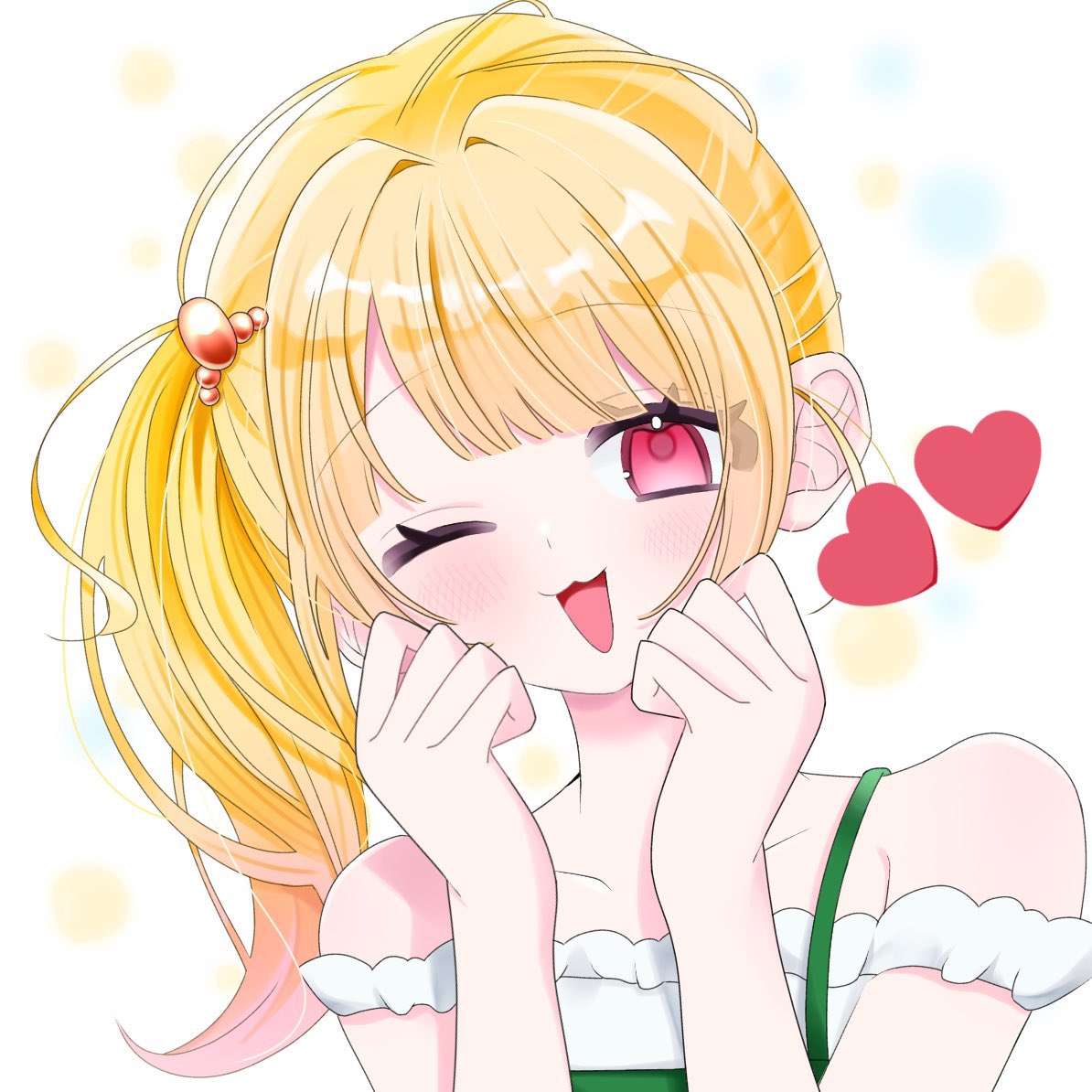 よーかさんに描いてもらった🫶
かわいいいいい！！！
よーかさんありがとうございます🙏✨
<a href="/iicl_o/">ようか</a>