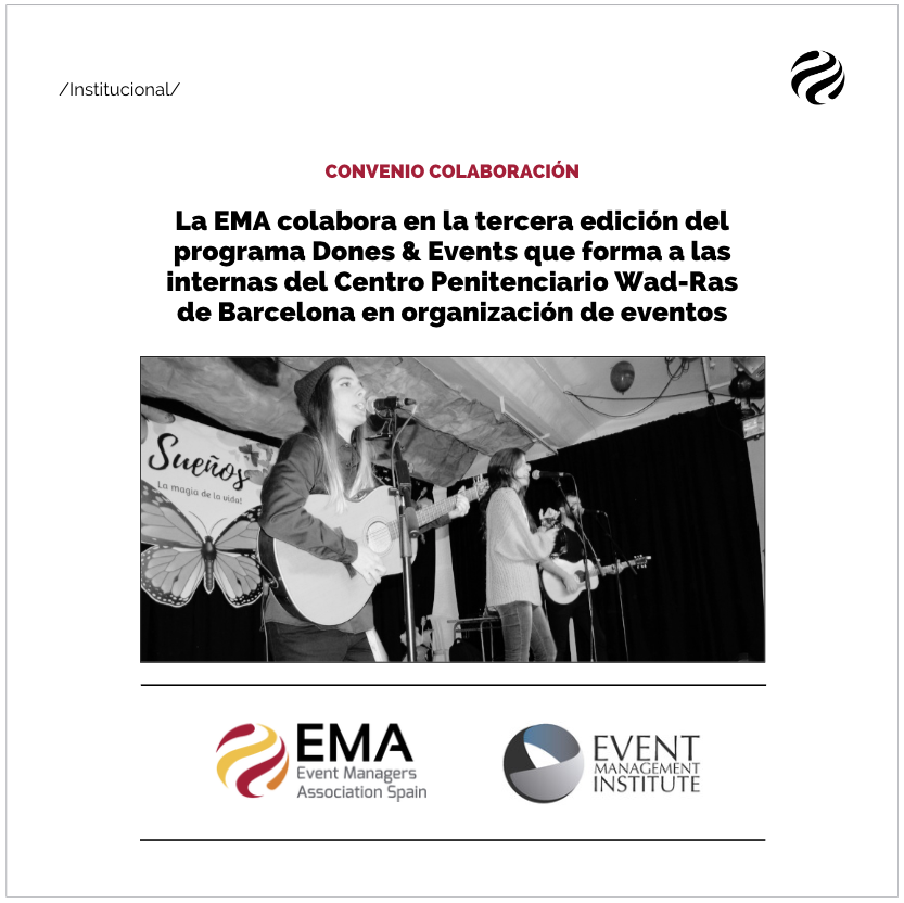 eventmanager_es's tweet photo. EMA: Transformando vidas a través de los eventos! ✨ La EMA colabora en la tercera edición de Dones &amp; Events, un programa que capacita a internas del Centro Penitenciario de Mujeres de Barcelona en la organización de eventos.

👉🏻 https://t.co/qr01eXrJyn https://t.co/MbbOf2PnCD