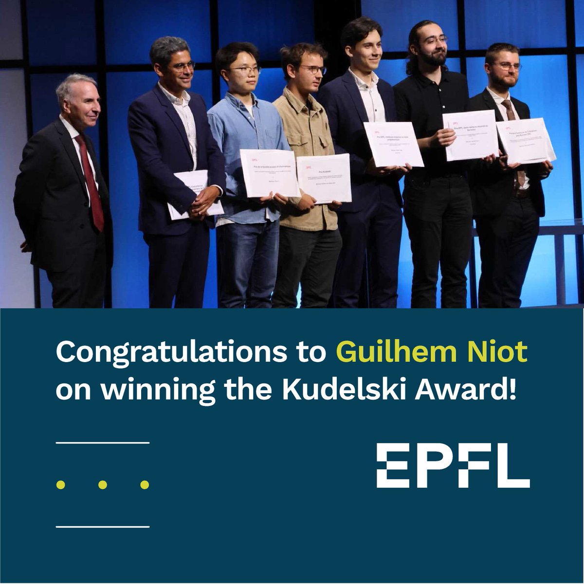 We are very proud to announce that our colleague, Guilhem Niot, has been awarded the prestigious Kudelski Award from the École Polytechnique Fédérale de Lausanne @epfl_en) for his outstanding Master's thesis project he conducted at PQShield.
hubs.li/Q02Sv-bp0