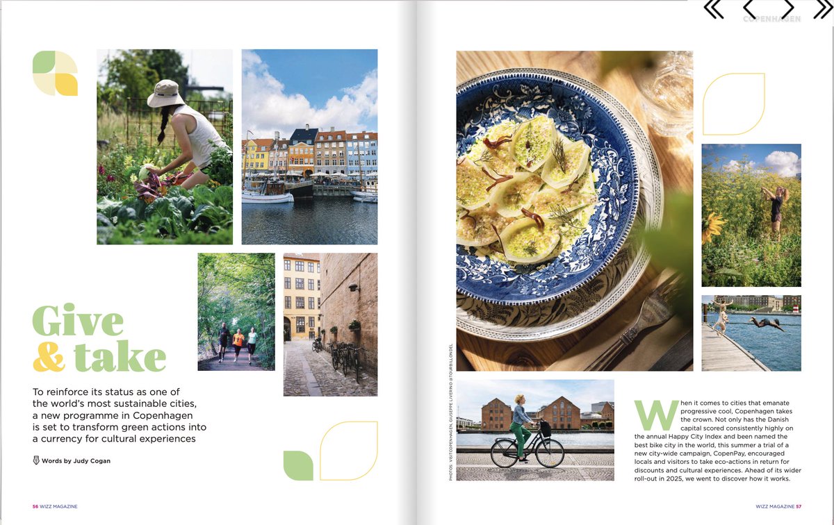 There's good reason why Copenhagen rates highly on the annual Happy City index. Trying out activities on the city's new #CopenPay programme I could definitely see the appeal. My write up is out now in <a href="/wizzair/">Wizz Air</a> magazine's Oct issue. <a href="/VisitCopenhagen/">VisitCopenhagen</a> #freelancewriting #travel