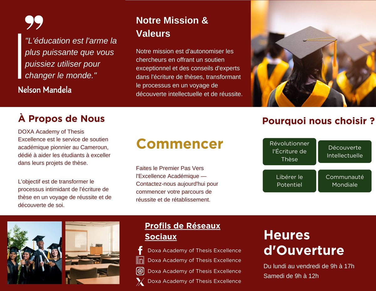 DoxaFruits's tweet photo. Tout ce que vous devez savoir sur Doxa Academy of Thesis Excellence.
#DoxaAcademy #services #thesissupport https://t.co/qAtg7D4M5W