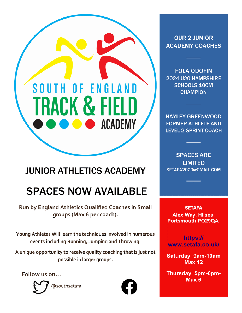 SouthSetafa's tweet image. Exciting Opportunity for young athletes aged 8 to 11