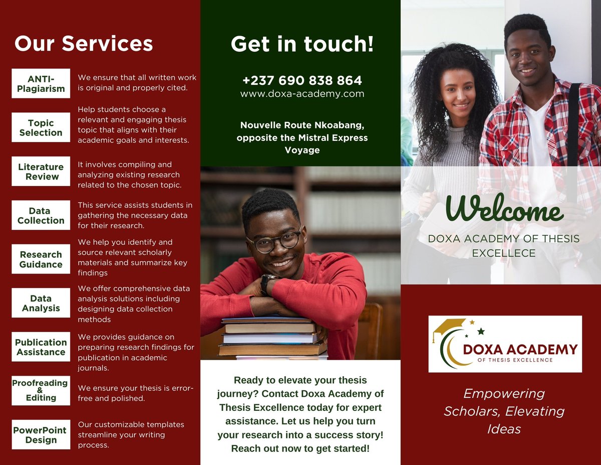 DoxaFruits's tweet photo. Everything you need to know about Doxa Academy of Thesis Excellence
#DoxaAcademy #services #ThesisSupport https://t.co/Vg7DGSjtdW