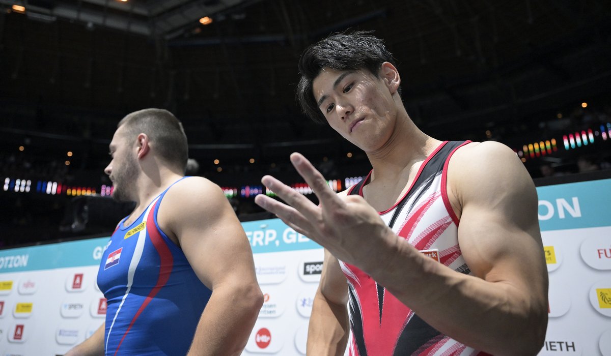 gymnastics's tweet image. Up close at #Antwerp2023 📸

It&apos;s 12 months since a thrilling final day of competition at the 2023 Worlds! 

#Gymnastics
