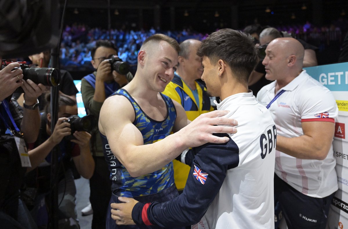 gymnastics's tweet image. Up close at #Antwerp2023 📸

It&apos;s 12 months since a thrilling final day of competition at the 2023 Worlds! 

#Gymnastics
