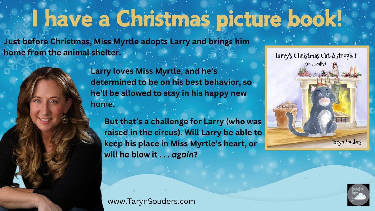 Taryn Souders - Middle Grade Author (@tarynsouders) on Twitter photo "A tender and humorous Christmas book to round out your holiday collection for the young readers in your family." Available on Amazon. #CatsofTwittter #reading #Christmas #picturebooks <a href="/sally_apokedak/">sally apokedak</a> "A tender and humorous Christmas book to round out your holiday collection for the young readers in your family." Available on Amazon. #CatsofTwittter #reading #Christmas #picturebooks <a href="/sally_apokedak/">sally apokedak</a>