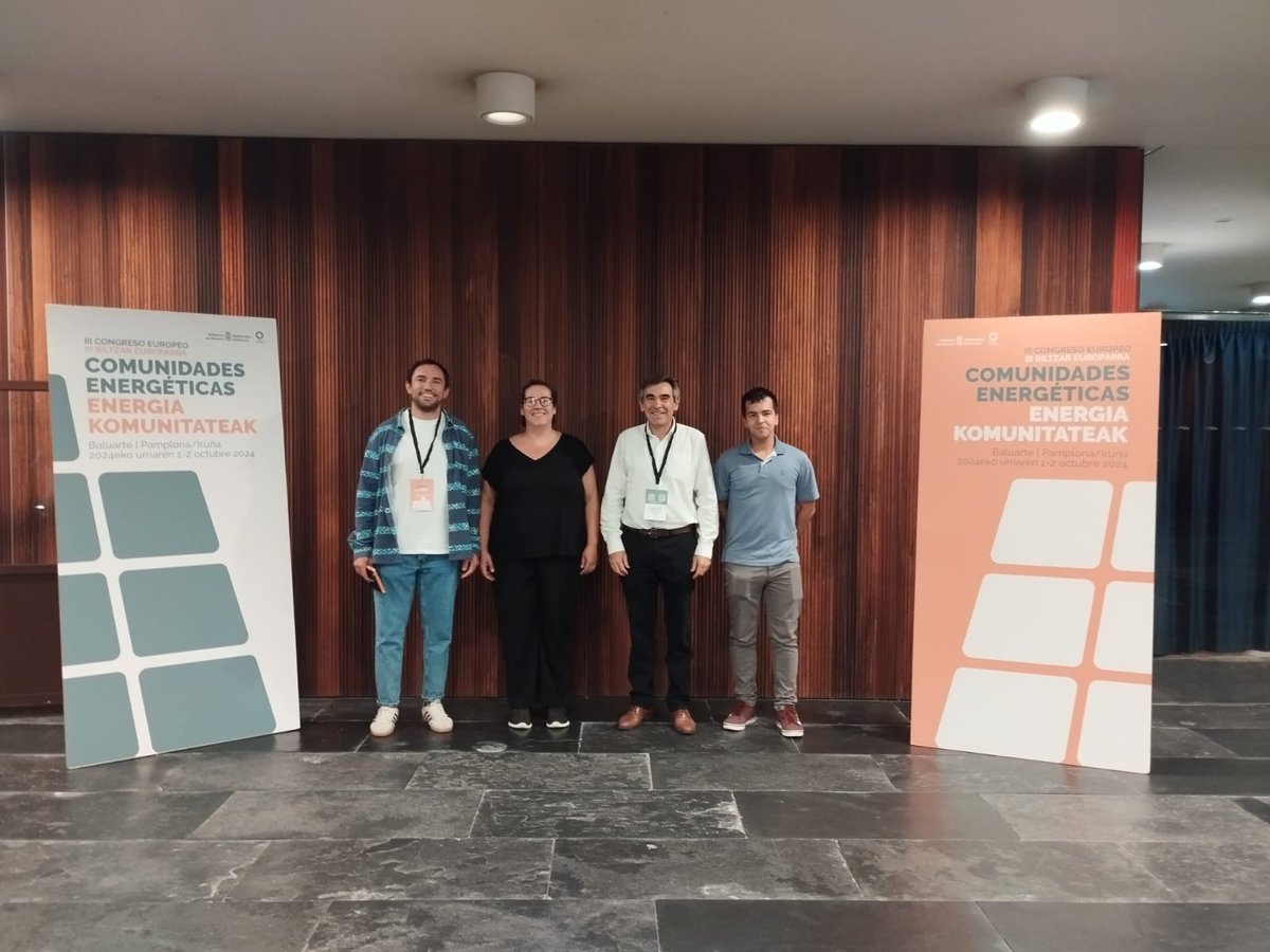 El equipo de la #otc_emsvgetafe asistió al III Congreso Europeo de Comunidades Energéticas celebrado del 1 al 2 de octubre en Pamplona, donde se reunieron actores de la administración pública, el ámbito privado y el tercer sector para tratar temas de suma actualidad e importancia
