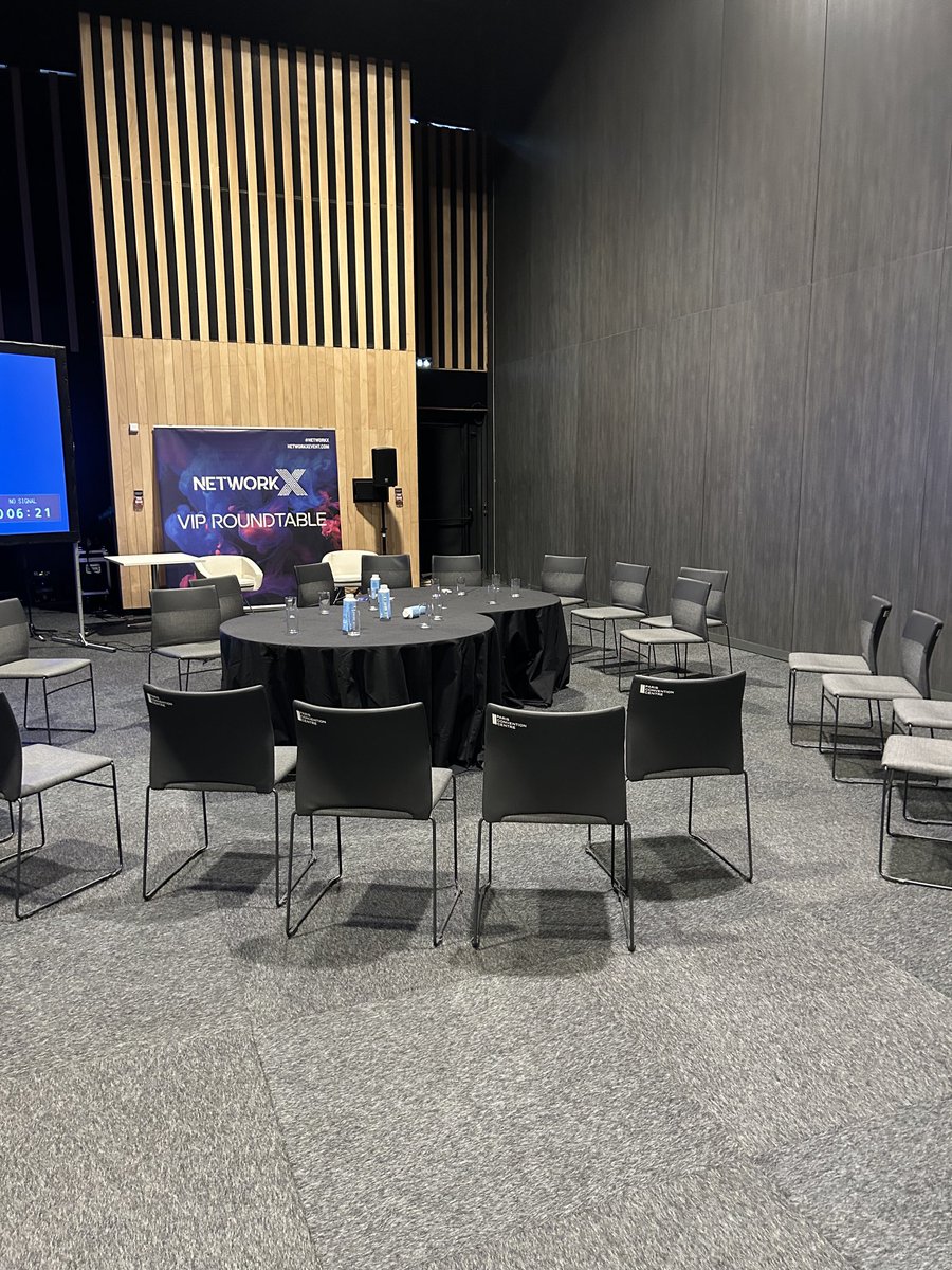 Getting ready for the VIP roundtable where I will be interviewed next at #networkx in Paris. ⁦<a href="/ArelionCompany/">Arelion</a>⁩