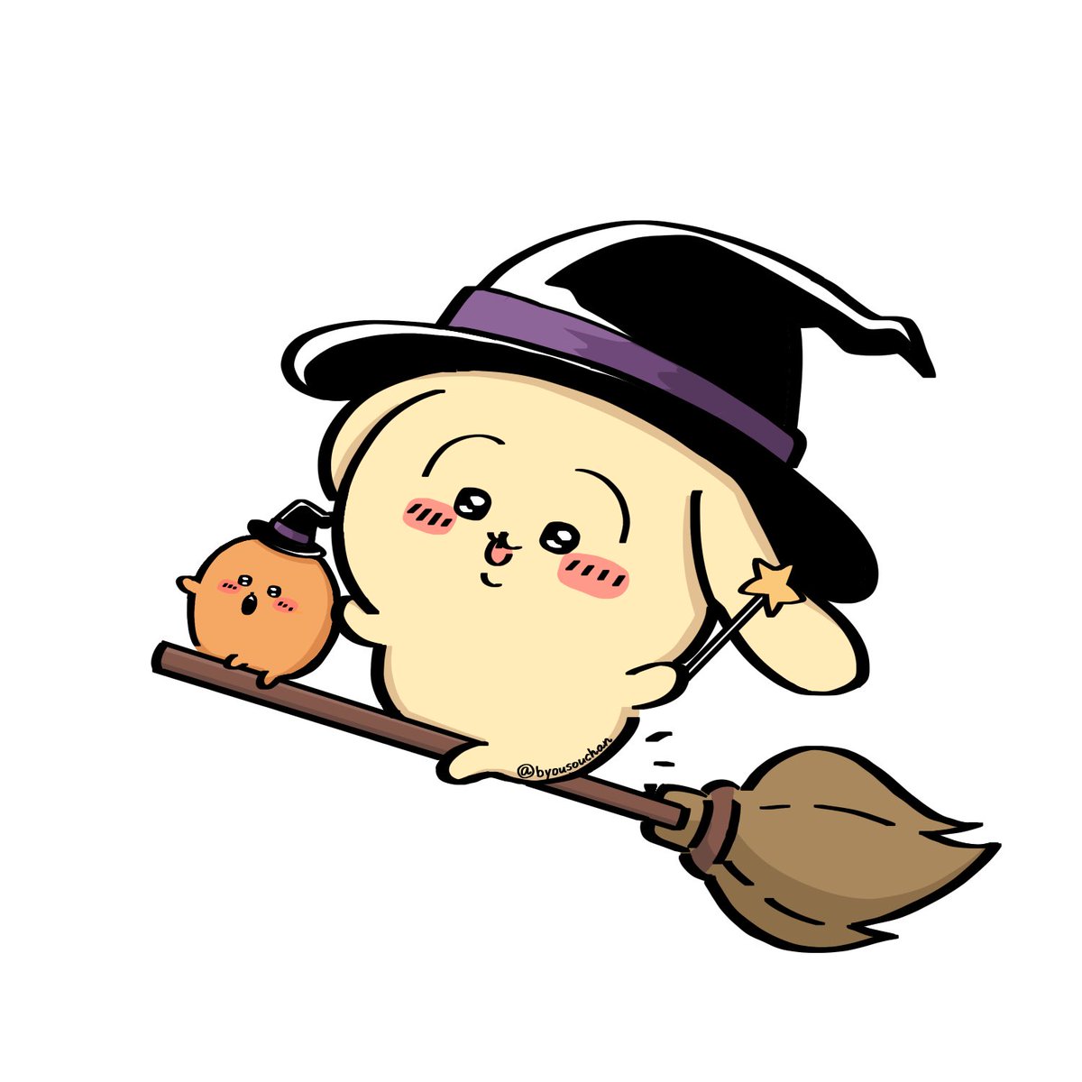byousouchan's tweet photo. 【魔女帽子うさぎ🧹🐰】
リクエストありがとうございました❣️
#ちいかわファンアート https://t.co/5ogdTHGMQx