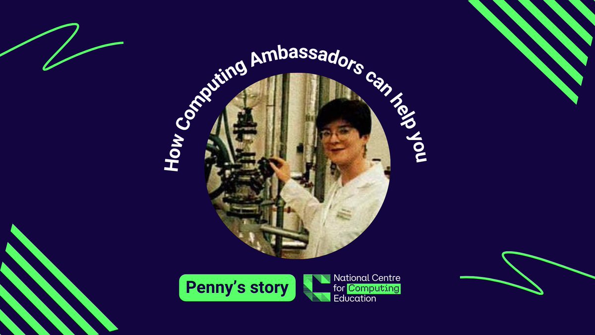 National Centre for Computing Education (@wearecomputing) on Twitter photo Celebrate #AdaLovelaceDay by exploring Penny's journey as one of our amazing Computing Ambassadors. Through <a href="/imascientist/">I'm a Scientist Team</a>, she sparks students' love for tech, one chat at a time. Find out how hosting an Ambassador like Penny can inspire more girls in your classroom to pursue Celebrate #AdaLovelaceDay by exploring Penny's journey as one of our amazing Computing Ambassadors. Through <a href="/imascientist/">I'm a Scientist Team</a>, she sparks students' love for tech, one chat at a time. Find out how hosting an Ambassador like Penny can inspire more girls in your classroom to pursue