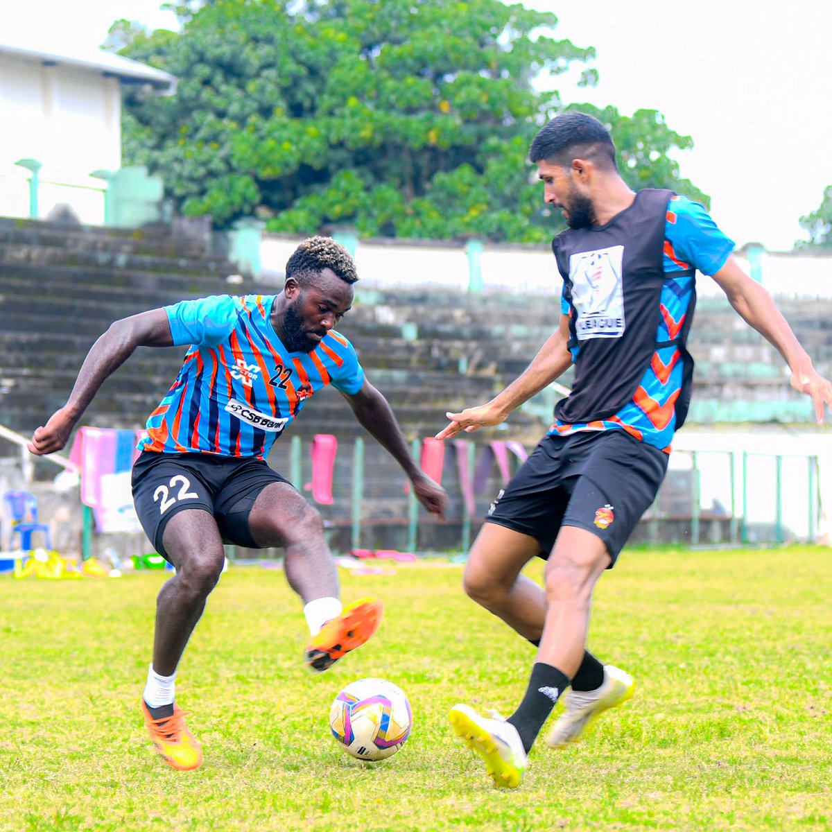 GokulamKeralaFC's tweet photo. #PreppingHard
#GKFC #malabarians #ILeague #IndianFootball️️ https://t.co/OpafY0Bntz