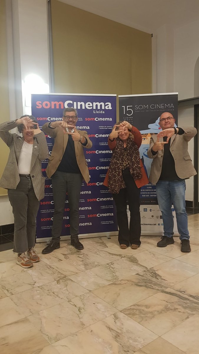 som_cinema's tweet image. Aquest matí hem presentat el 15 @som_cinema a la Regidoria de Cultura de @paerialleida @DiputacioLleida @IEILleida @UdL_info @icec_cat @Horitzons2050 @ateneulleida @Screenboxlleida @ILERNAfp @EEccit @aula_teatre @InsCaparrella @TuroSeuVella @LleidaTV @RadioRossello @judithvives