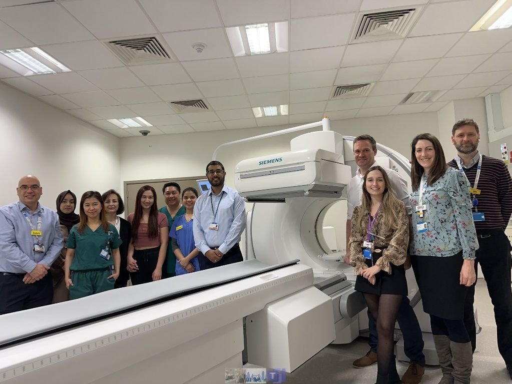 St Bartholomew’s has become the first hospital in the UK to be awarded centre of excellence status for a form of cancer treatment called theranostics 🎊

Around 90 patients are expected to benefit from the procedure each year 💙

🔗 bartshealth.nhs.uk/news-from-st-b…