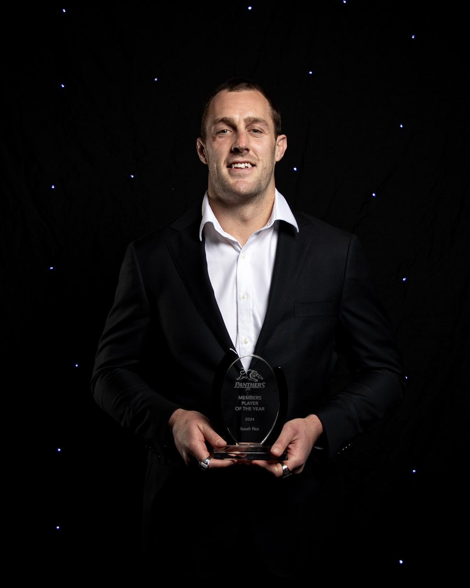 PenrithPanthers's tweet photo. Your 2024 Merv Cartwright Medalist is Isaah Yeo! 🏅

#pantherpride 🐾 https://t.co/7iOqfCNm6U
