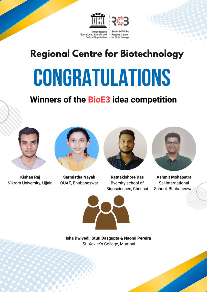 Department of Biotechnology tweet media