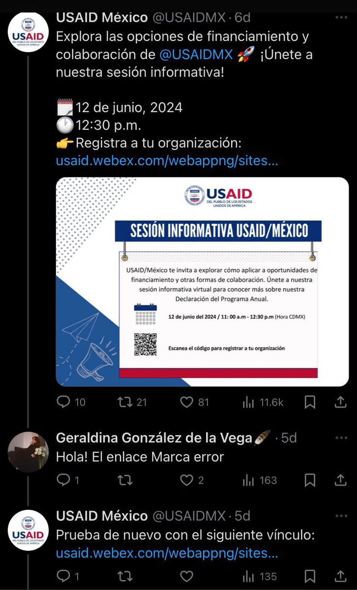 CARPETA_COPRED's tweet photo. @LuisFer39762360 @Geraldina_GV @PcD_RefoLaboral @Claudiashein @COPRED_CDMX ¿Y que piensa la presidenta @Claudiashein de refrendar a la vividora mitomana @Geraldina_GV, seleccionada por la lacaya de Ricardo Salinas Pliego @Jacquie_LHoist? Mientras busca financiamiento de la ClA en @USAID, financia porros anti 4T como @Alainwho y @samano_O con @YaajMexico https://t.co/2bCTsdqywo